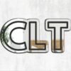 Black mirror with 'CLT Charlotte