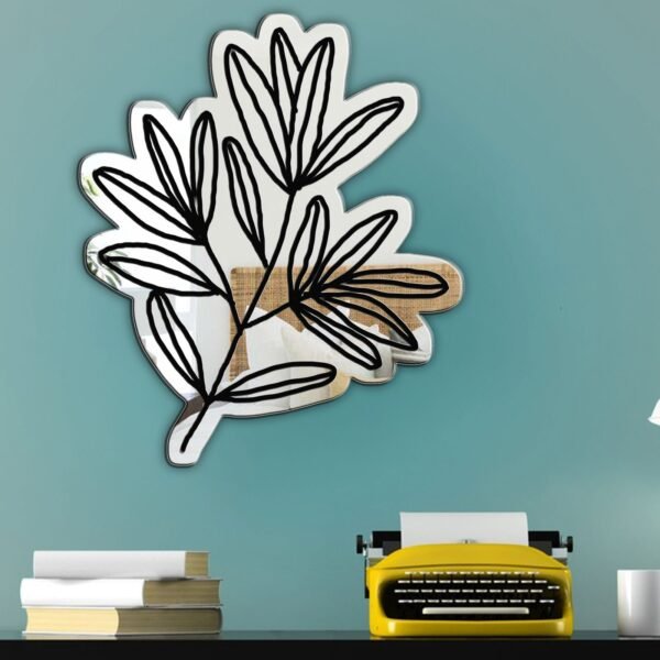 Flowers Mirror with a vibrant, floral design showcasing colorful blooms.