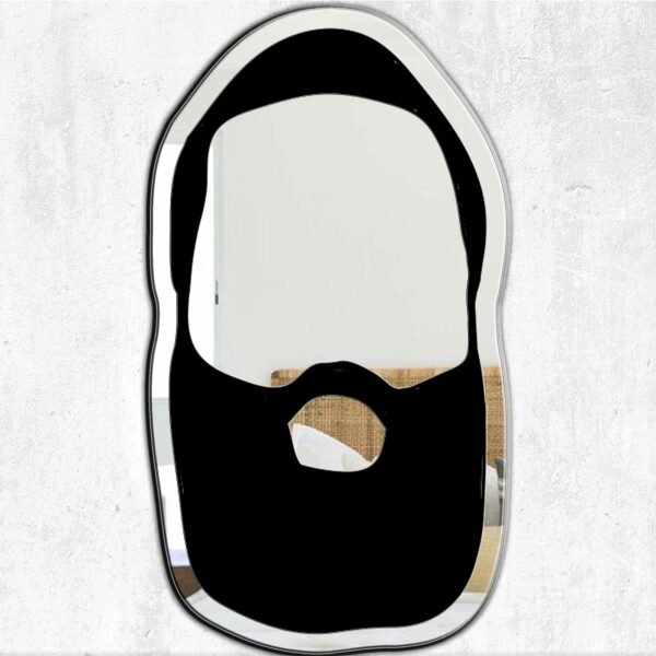 Basketball-themed James Harden decorative mirror.