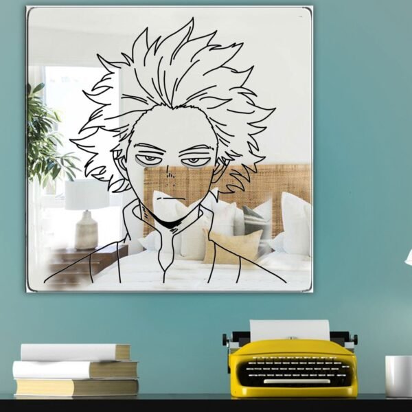 Personalized mirror featuring My Hero Academia's Shinso.