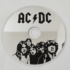 Mirror featuring a CD design inspired by AC/DC