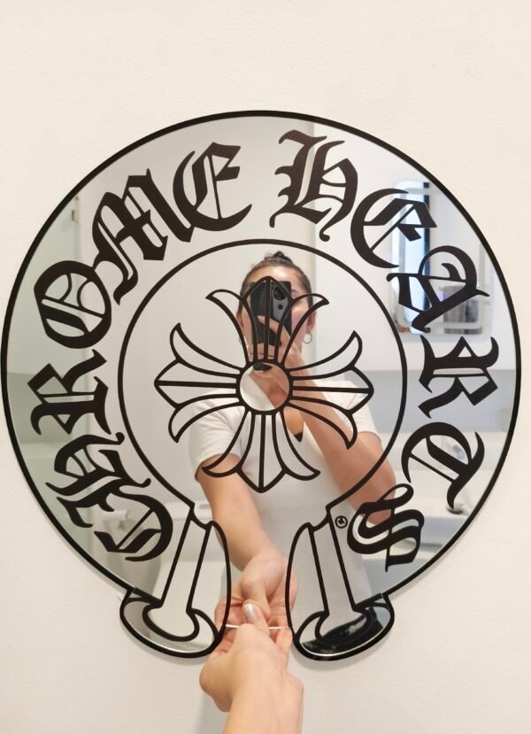 Chrome Hearts mirror featuring sophisticated design