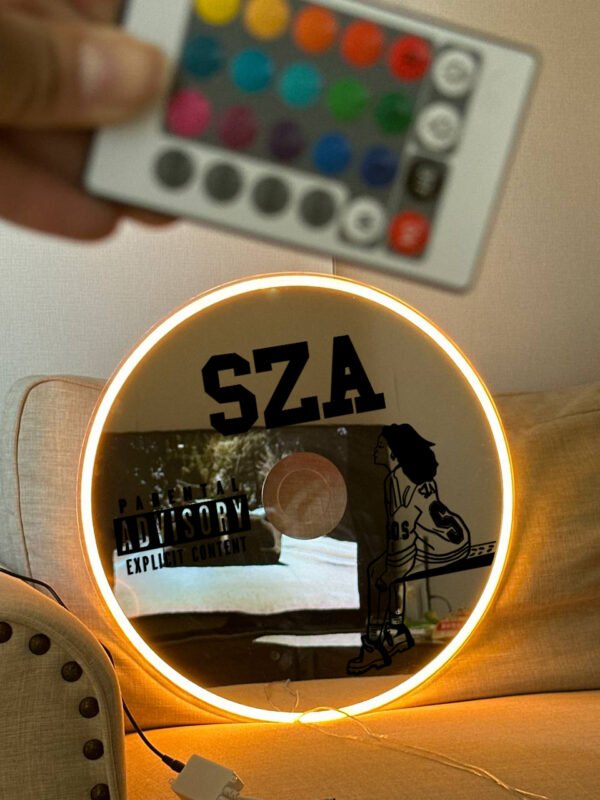 SZA themed lamp light mirror