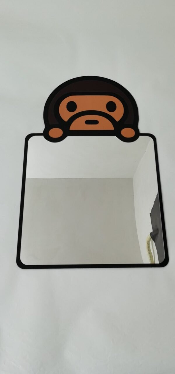 Urban style Baby Milo peeker sneaker mirror decor.