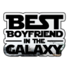 Best Boyfriend In The Galaxy I Girlfriend Star Design Mirror