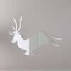 Buck 4 mirror sign with reflective surfaces and sturdy frame.
