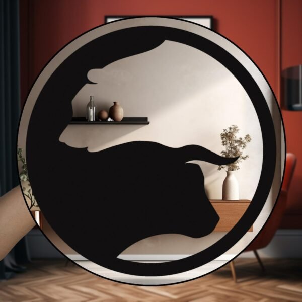 Bull and Bear Mirror