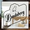 Bundaberg Rum Logo Mirror