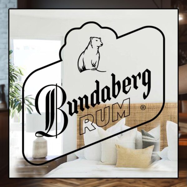 Bundaberg Rum Logo Mirror