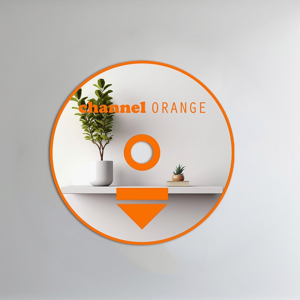 Channel Orange wall Mirror | Frank Ocean CD mirror Custom Mirror
