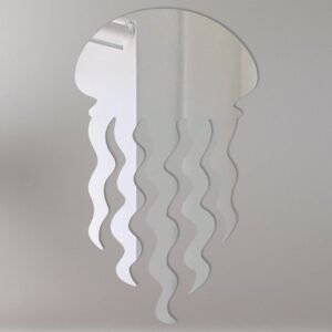 Reflective sign with jellyfish design