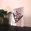 Air Jordan 1 sneaker mirror art for decor.