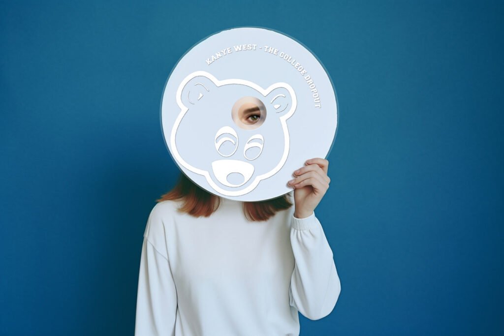 The College Dropout Cd mirror