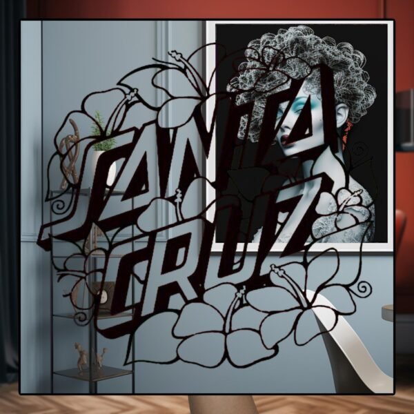 Rose SantaCruz Flowers Logo 001 Mirror