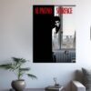 Mirror art print featuring iconic imagery from the film Scarface