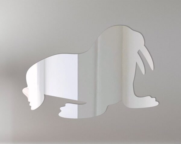 Reflective sign with a cartoon walrus and 'Watch for Ice' text.