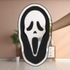 "What's Your Favorite Scary Movie" Mirror - Halloween-Themed Wall Decor