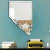 Nevada Custom Mirror - Personalized Acrylic Mirror Shaped Like Nevada