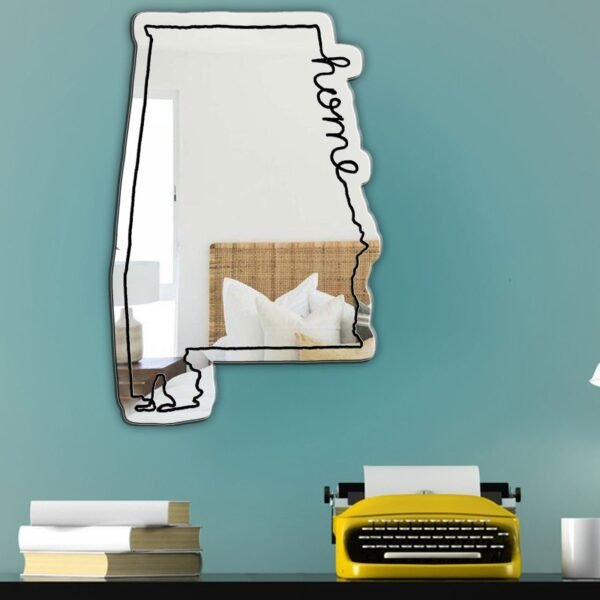 Alabama Home State Custom Mirror