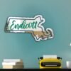 Endicott MA Printed Mirror - Custom Acrylic Mirror with Endicott Massachusetts Design