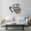 Vintage 35mm SLR Camera Design Mirror - Custom Acrylic Mirror with Classic Camera Design
