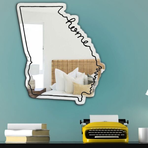 Georgia Home State Decorative Mirror