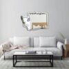 Washington State Aesthetic Mirror Custom Acrylic Mirror Featuring Washington State Design