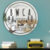 BWCA Minnesota Canoe Mirror - Custom Acrylic Mirror Featuring Canoe Design