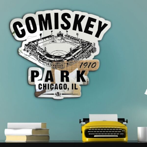 Comiskey Park 1910 Baseball Mirror