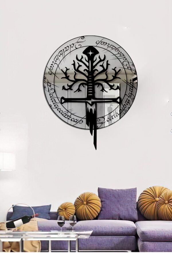 Lord Of The Rings Mirror Wall Art