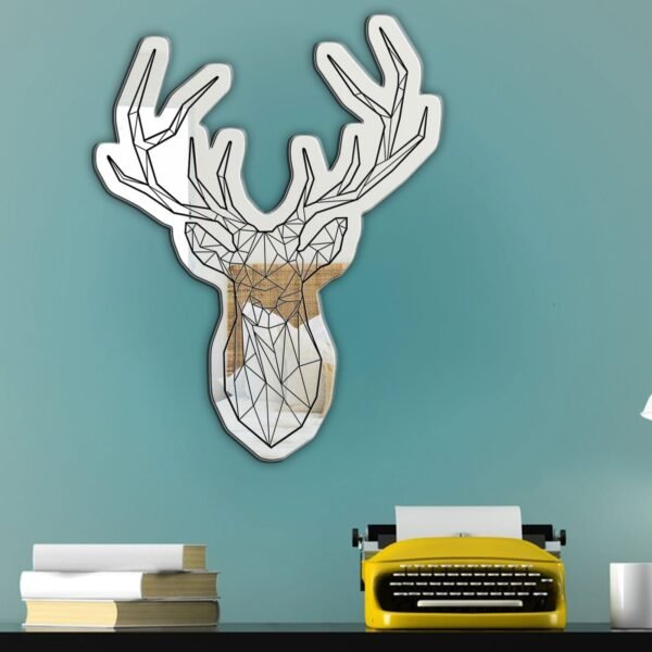 Geometric Stag - Black Mirror