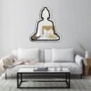 Buddha Irregular Mirror