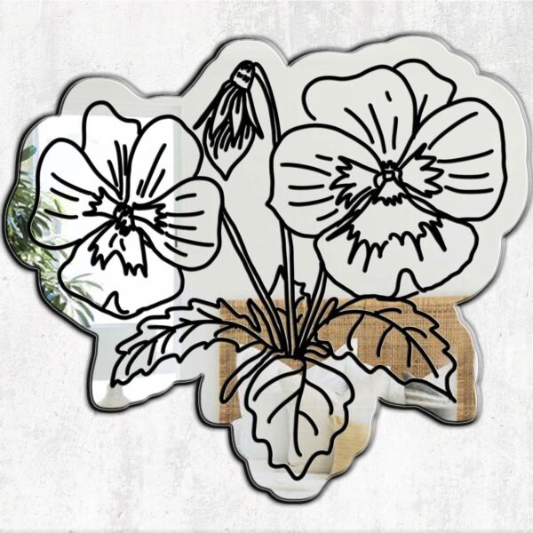pansy Irregular Mirror