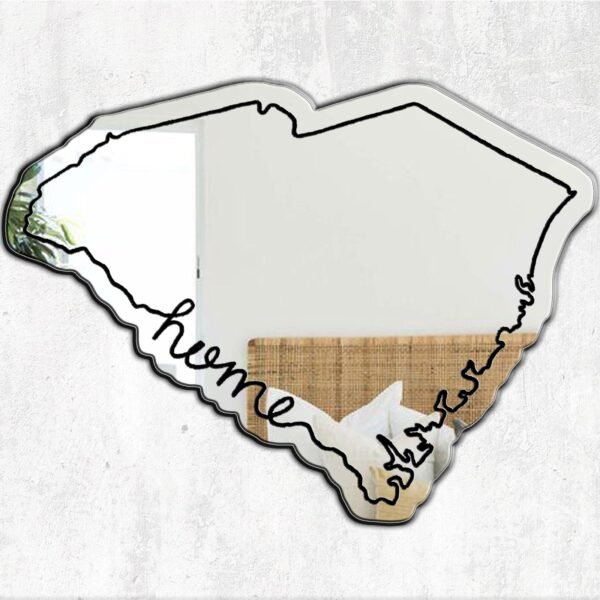 South Carolina Home State Decorative Mirror