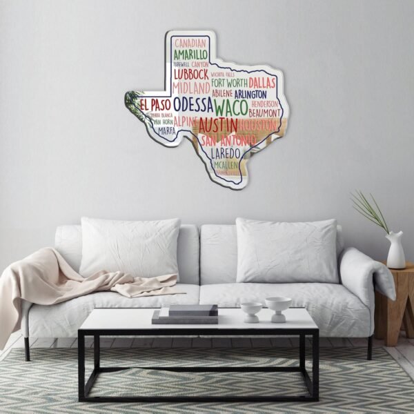 Texas Cities State Home Mirror