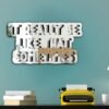 Mirror featuring the phrase 'It really be like that sometimes' in bold text