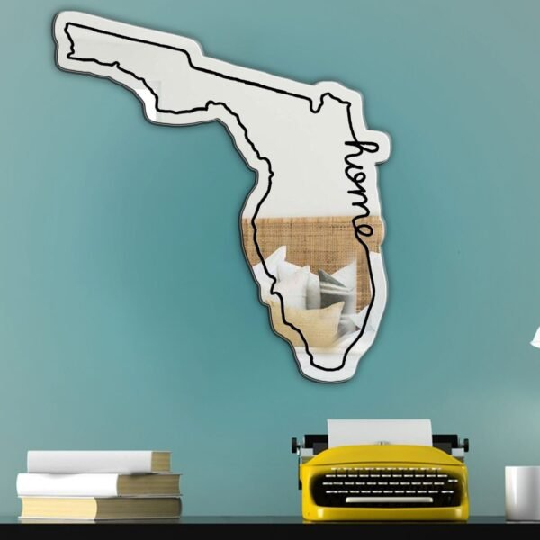 Florida Home State Wall Mirror