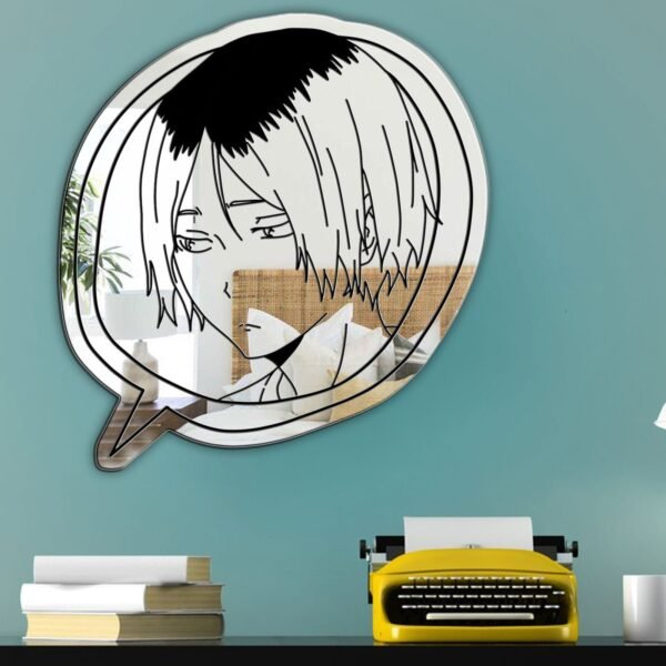 Kenma Commercial Break Bubble Mirror - Custom Acrylic Mirror Featuring Kenma Design