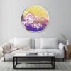 Mandala Cool Over Mountains Mirror