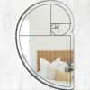 Golden Ratio Spiral - Sections Decorative Mirror