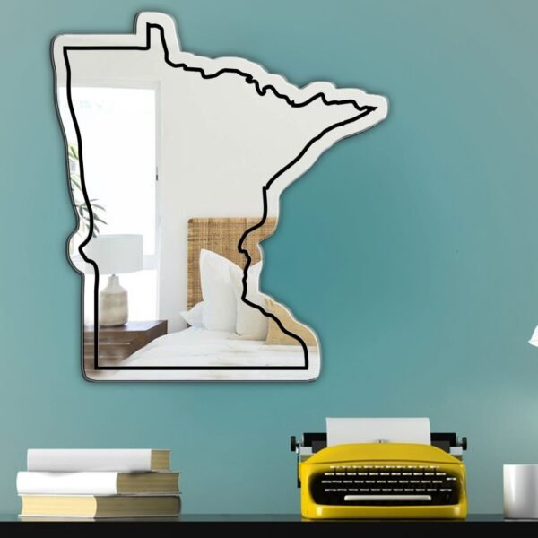 Minnesota Custom Illustration Mirror