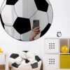 Giant Huge Personalized Soccer ball Mirror