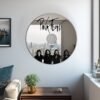 Pink Floyd CD mirror