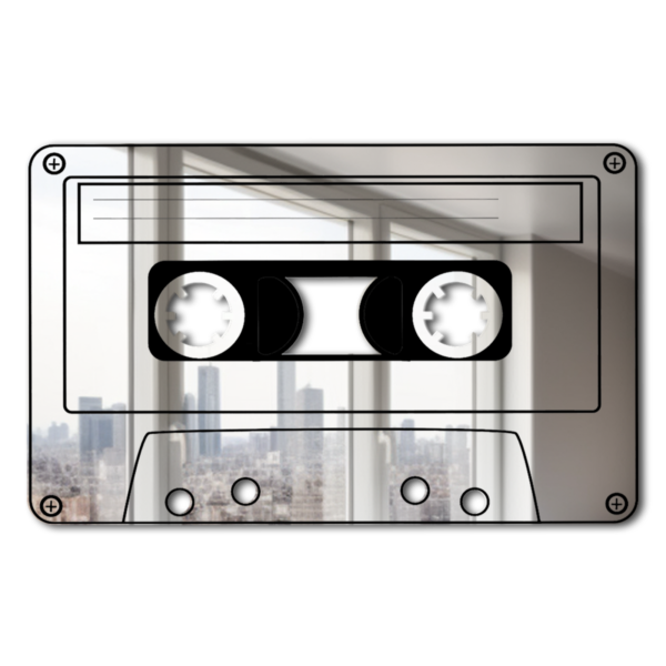 Cassette Mirror Art Print