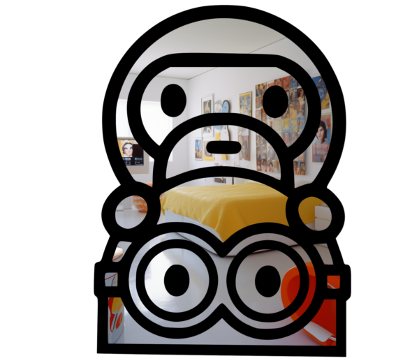 Bape Minion Mirror