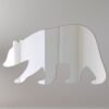 Brown Bear Mirror Sign