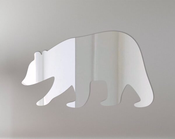 Brown Bear Mirror Sign