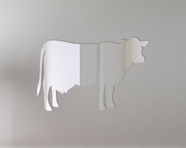 Cow 1 Mirror Sign