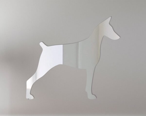 Doberman Mirror Sign