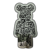 Doodle print Bearbrick Mirror